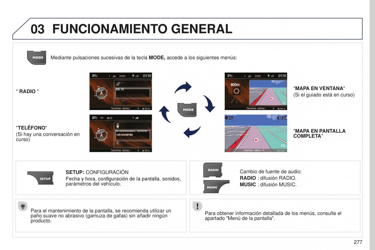 manual  Peugeot 5008 II 2 manual del propietario / page 279