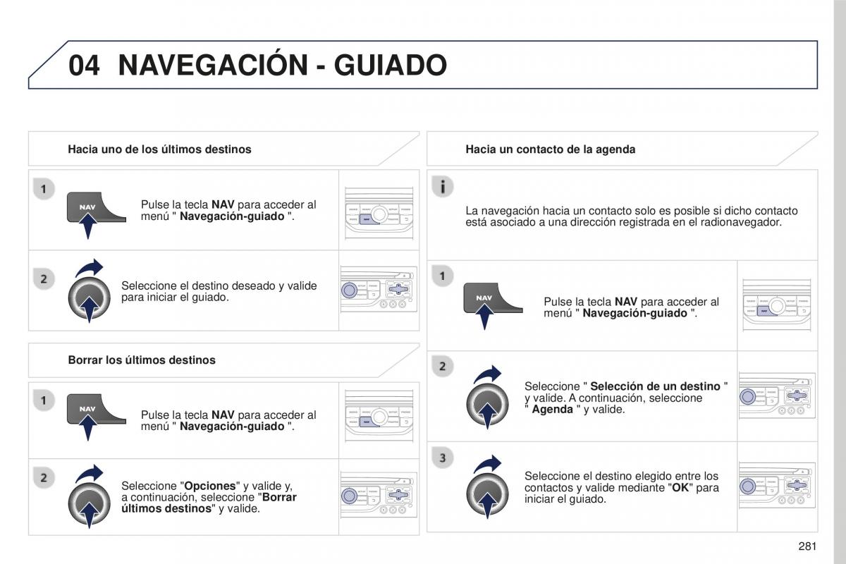 manual  Peugeot 5008 II 2 manual del propietario / page 283