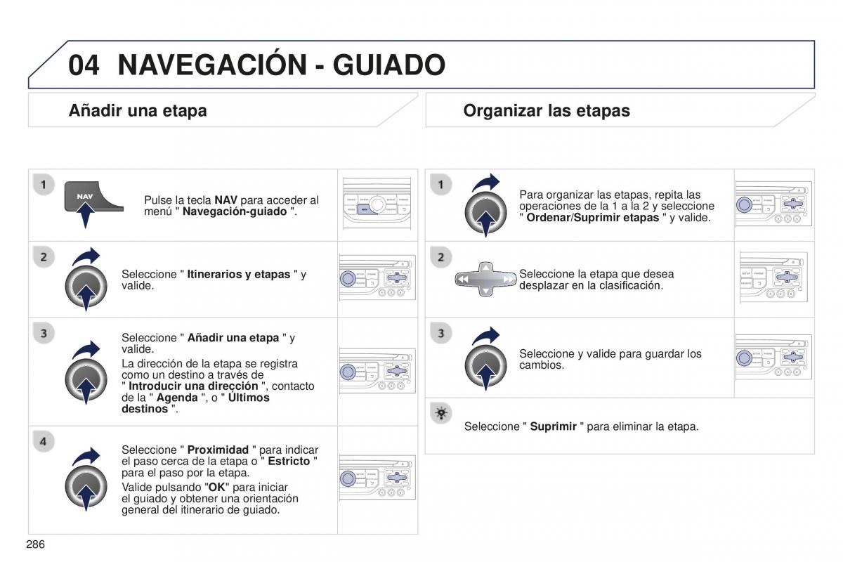 manual  Peugeot 5008 II 2 manual del propietario / page 288