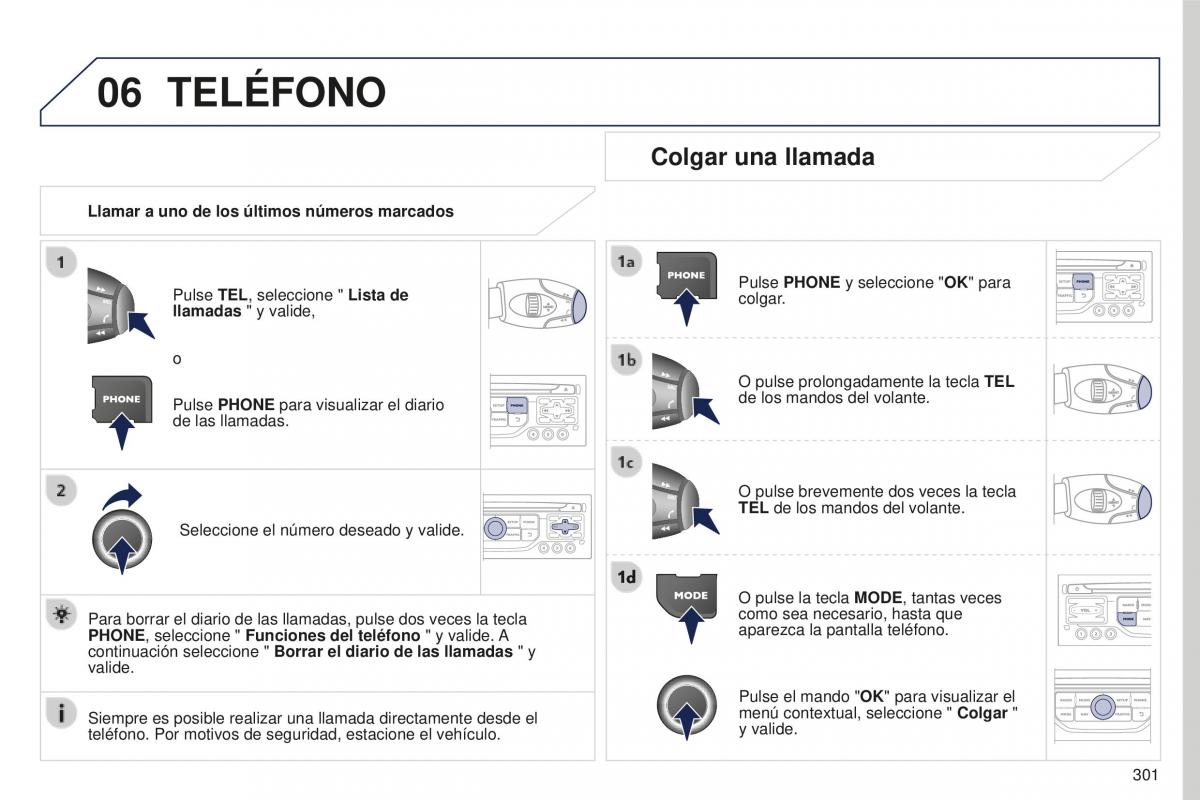 manual  Peugeot 5008 II 2 manual del propietario / page 303