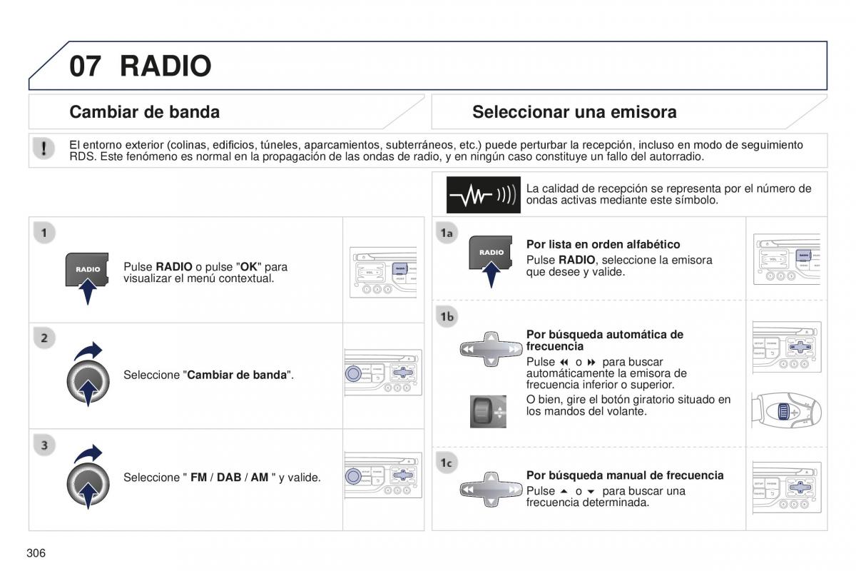 Peugeot 5008 II 2 manual del propietario / page 308