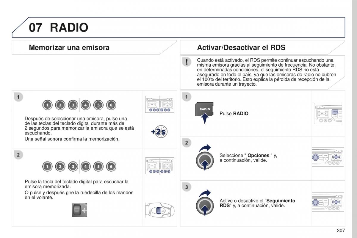 manual  Peugeot 5008 II 2 manual del propietario / page 309