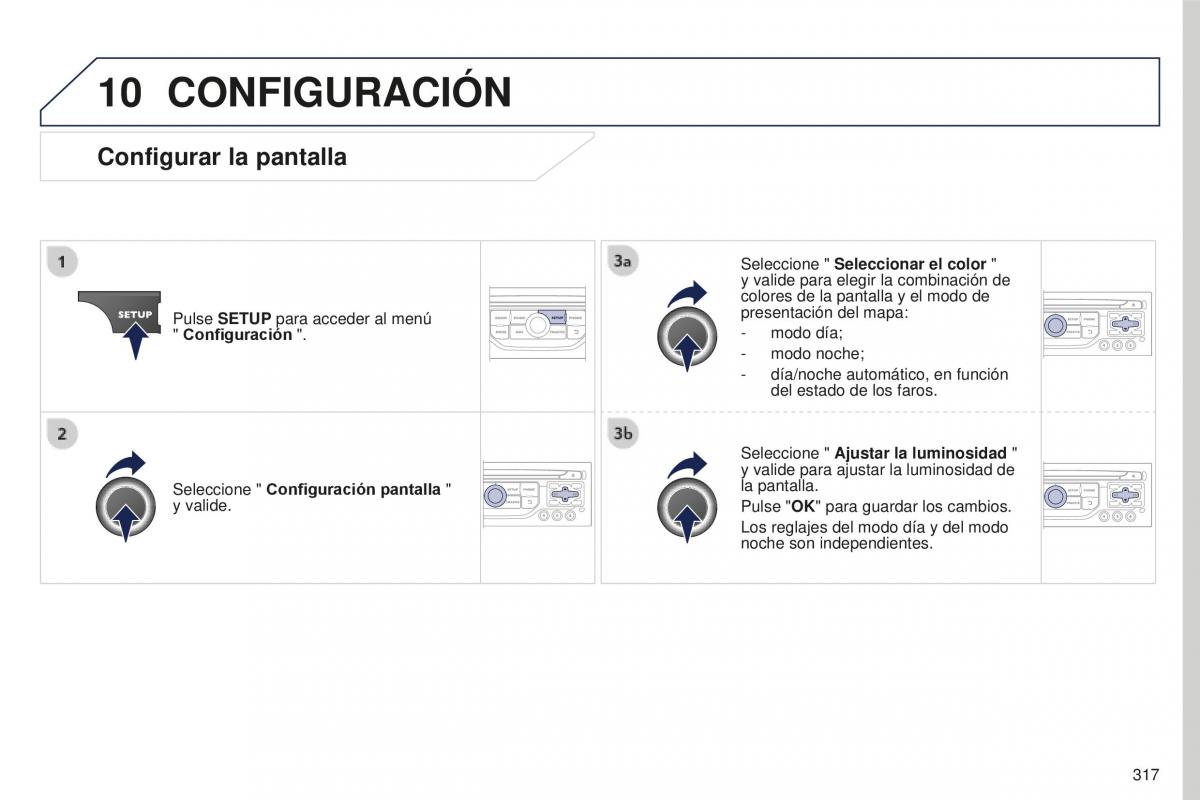 manual  Peugeot 5008 II 2 manual del propietario / page 319