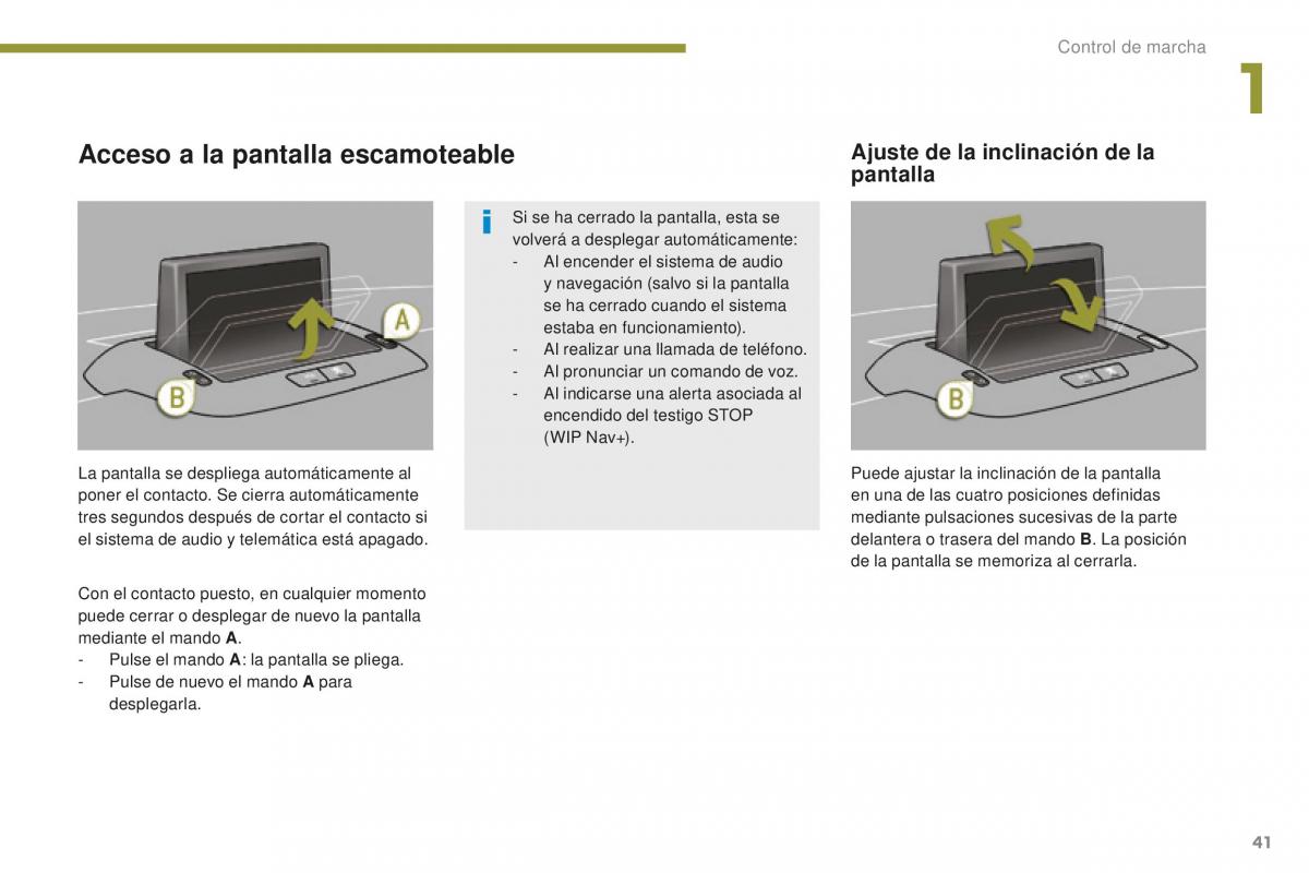 manual  Peugeot 5008 II 2 manual del propietario / page 43