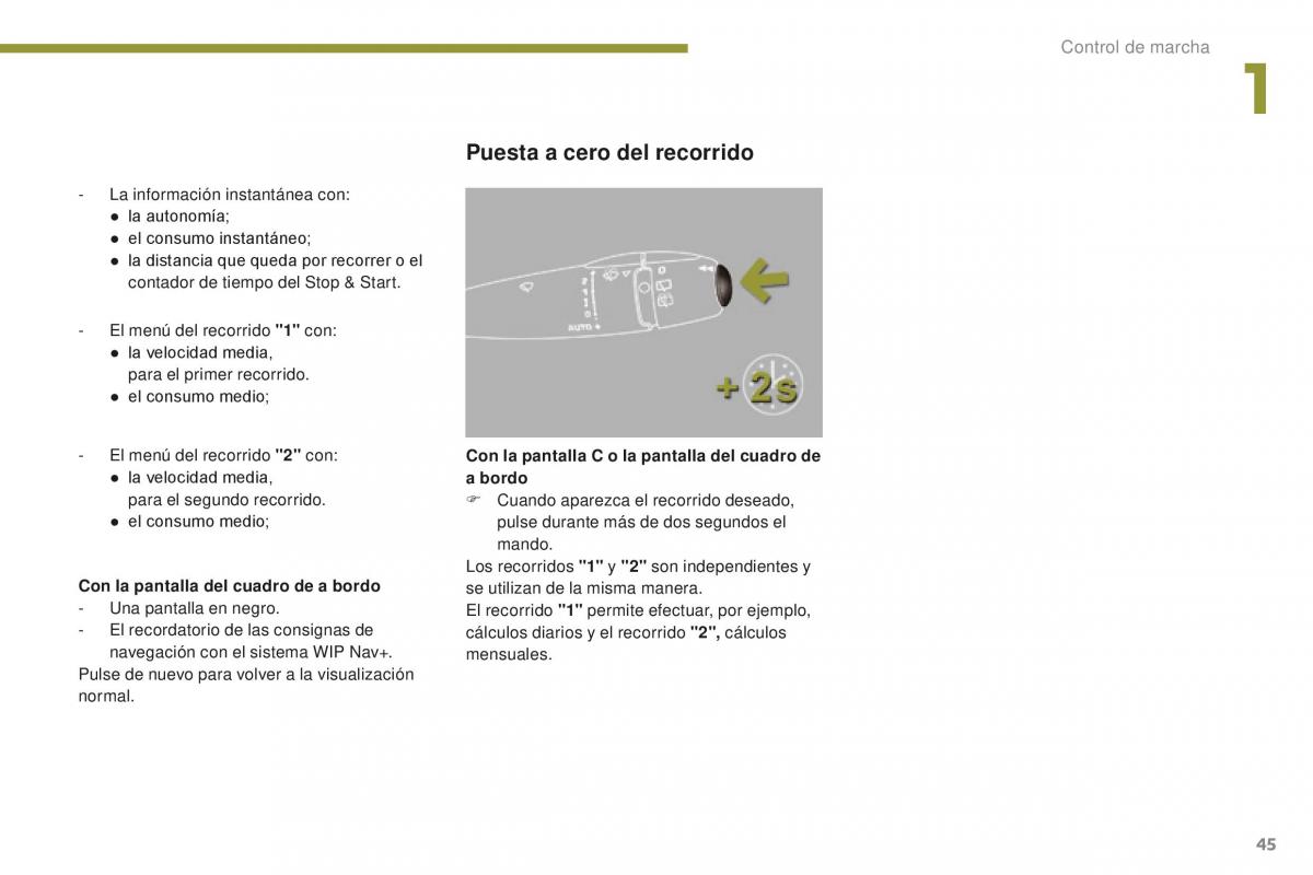 manual  Peugeot 5008 II 2 manual del propietario / page 47