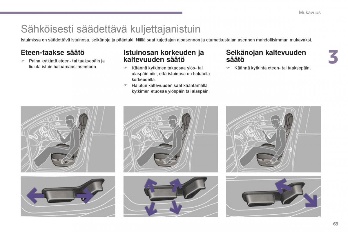 Peugeot 5008 II 2 omistajan kasikirja / page 71