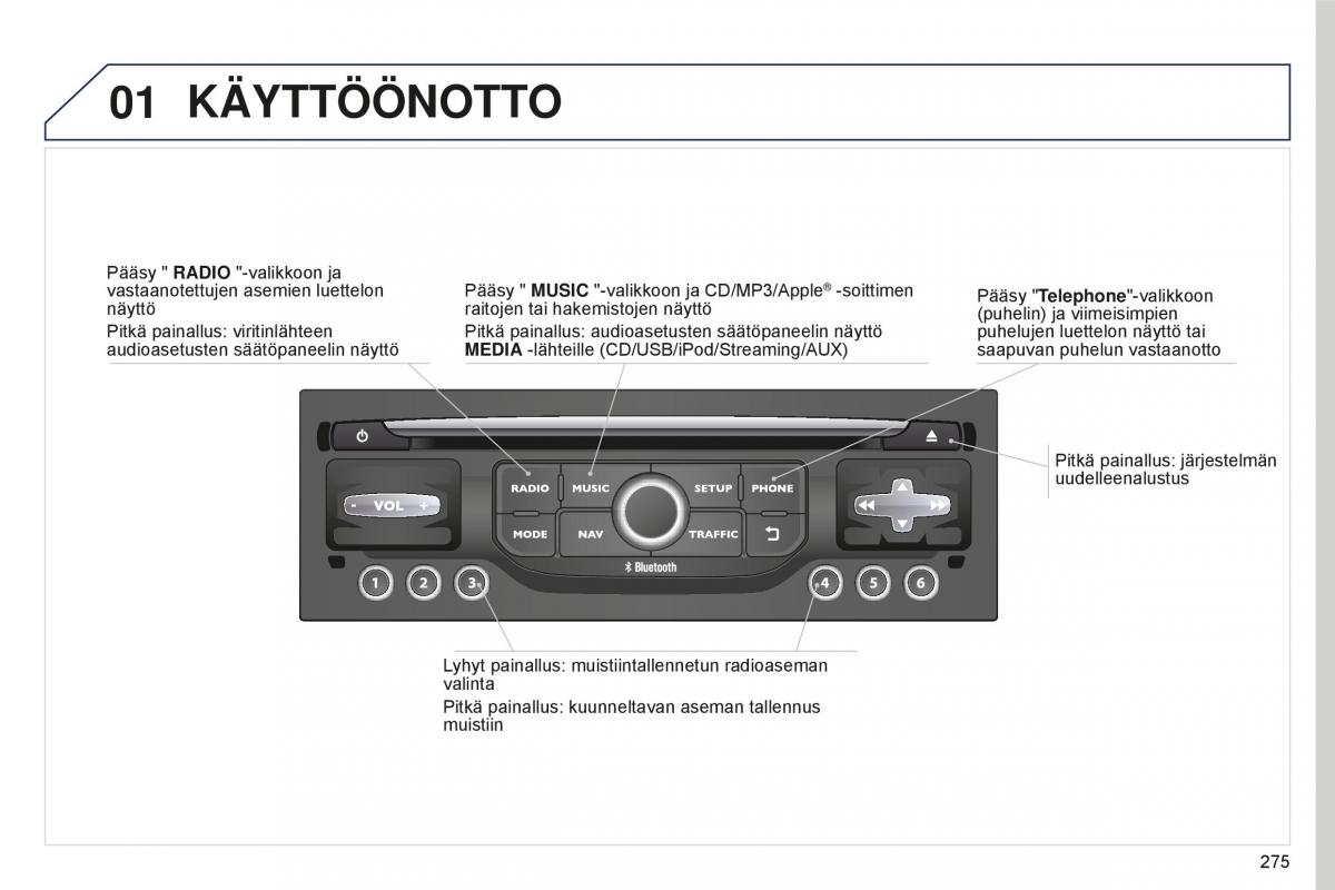 Peugeot 5008 II 2 omistajan kasikirja / page 277