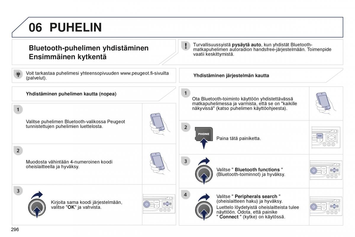 Peugeot 5008 II 2 omistajan kasikirja / page 298