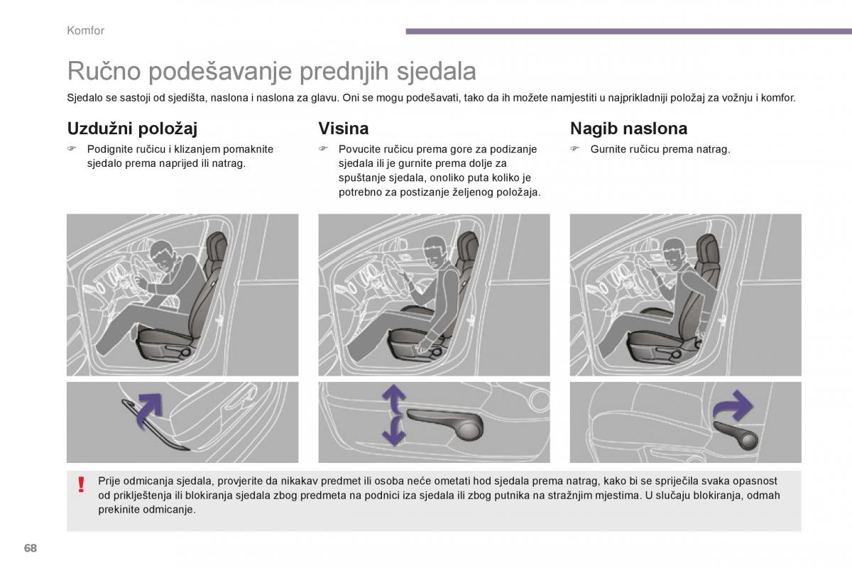 Peugeot 5008 II 2 vlasnicko uputstvo / page 70