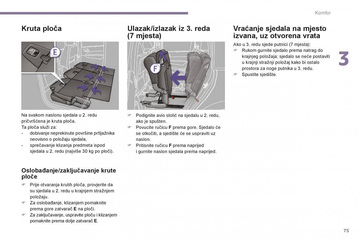 Peugeot 5008 II 2 vlasnicko uputstvo / page 77