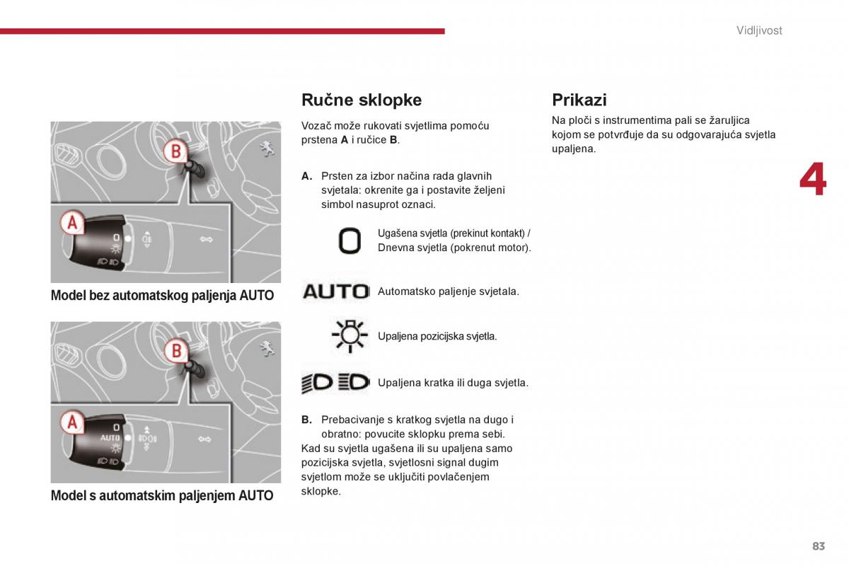 Peugeot 5008 II 2 vlasnicko uputstvo / page 85