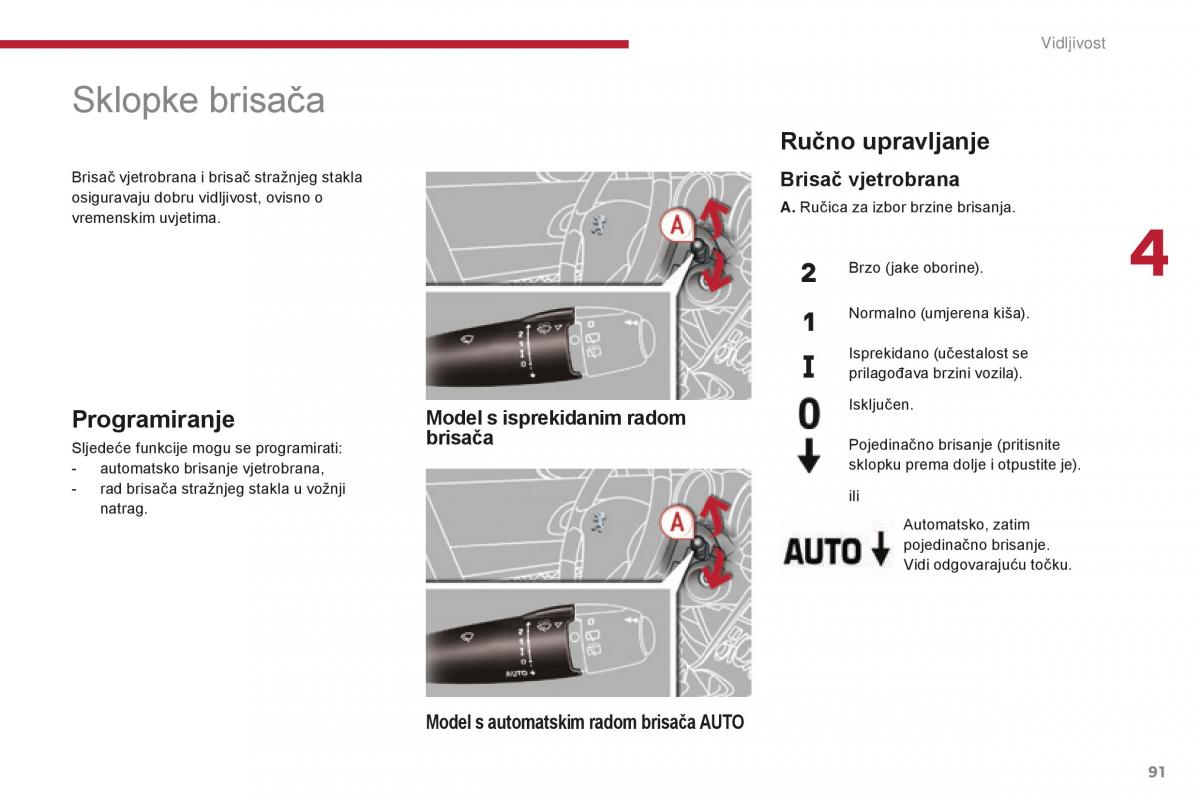 Peugeot 5008 II 2 vlasnicko uputstvo / page 93