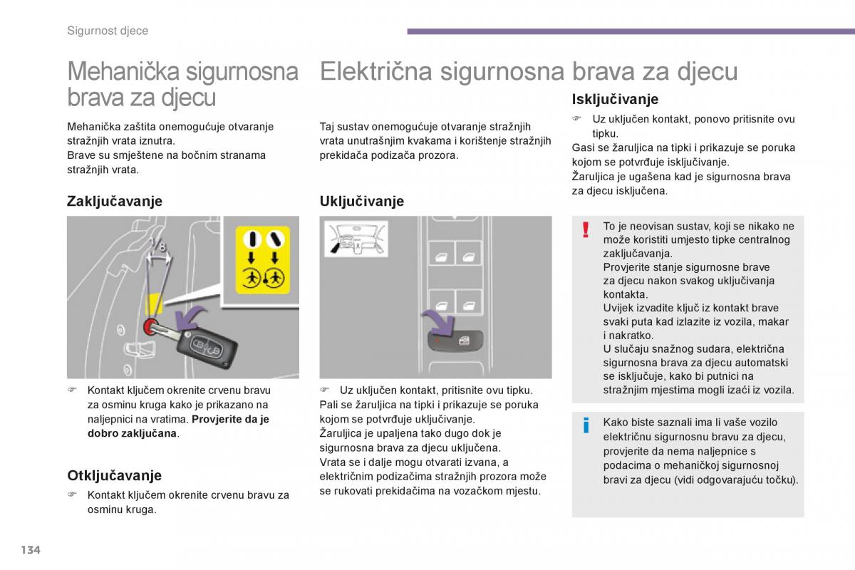 Peugeot 5008 II 2 vlasnicko uputstvo / page 136