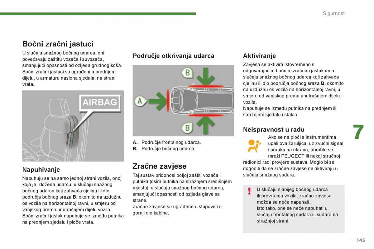 Peugeot 5008 II 2 vlasnicko uputstvo / page 147