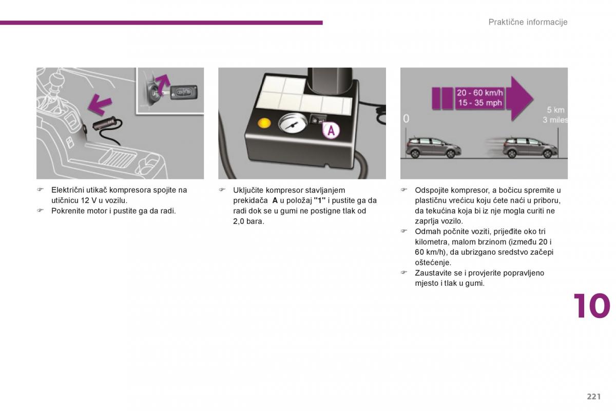 Peugeot 5008 II 2 vlasnicko uputstvo / page 223