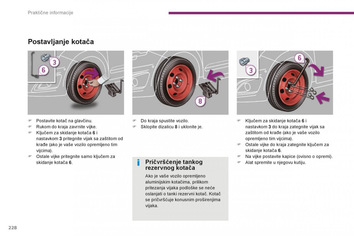 Peugeot 5008 II 2 vlasnicko uputstvo / page 230