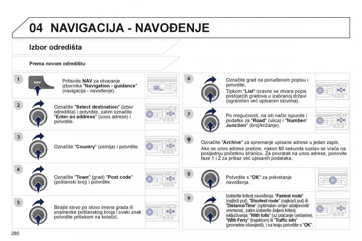 Peugeot 5008 II 2 vlasnicko uputstvo / page 282