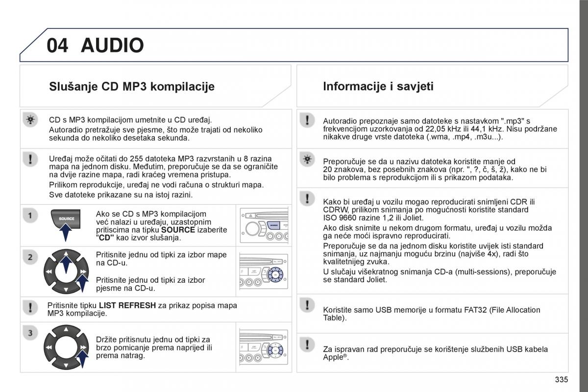 Peugeot 5008 II 2 vlasnicko uputstvo / page 337