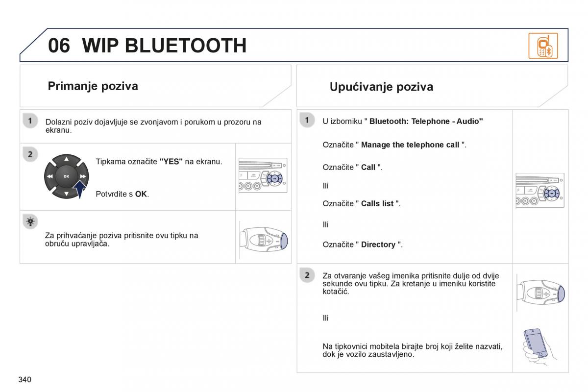 Peugeot 5008 II 2 vlasnicko uputstvo / page 342