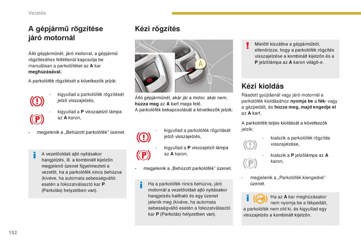 Peugeot 5008 II 2 Kezelesi utmutato / page 154