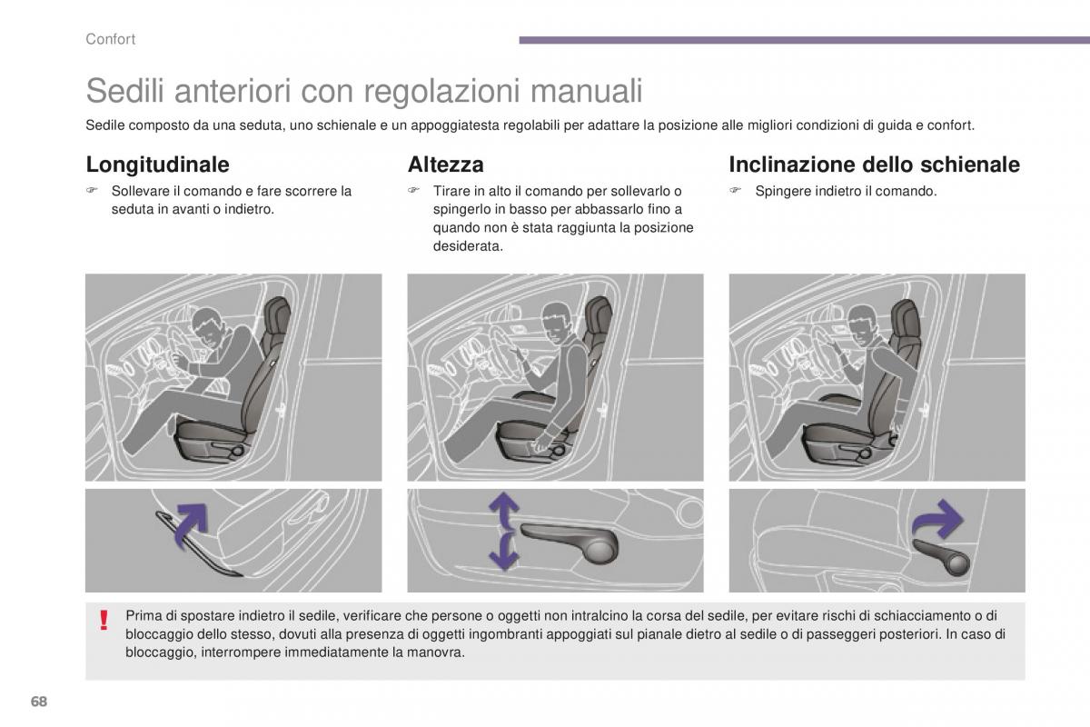 Peugeot 5008 II 2 manuale del proprietario / page 70