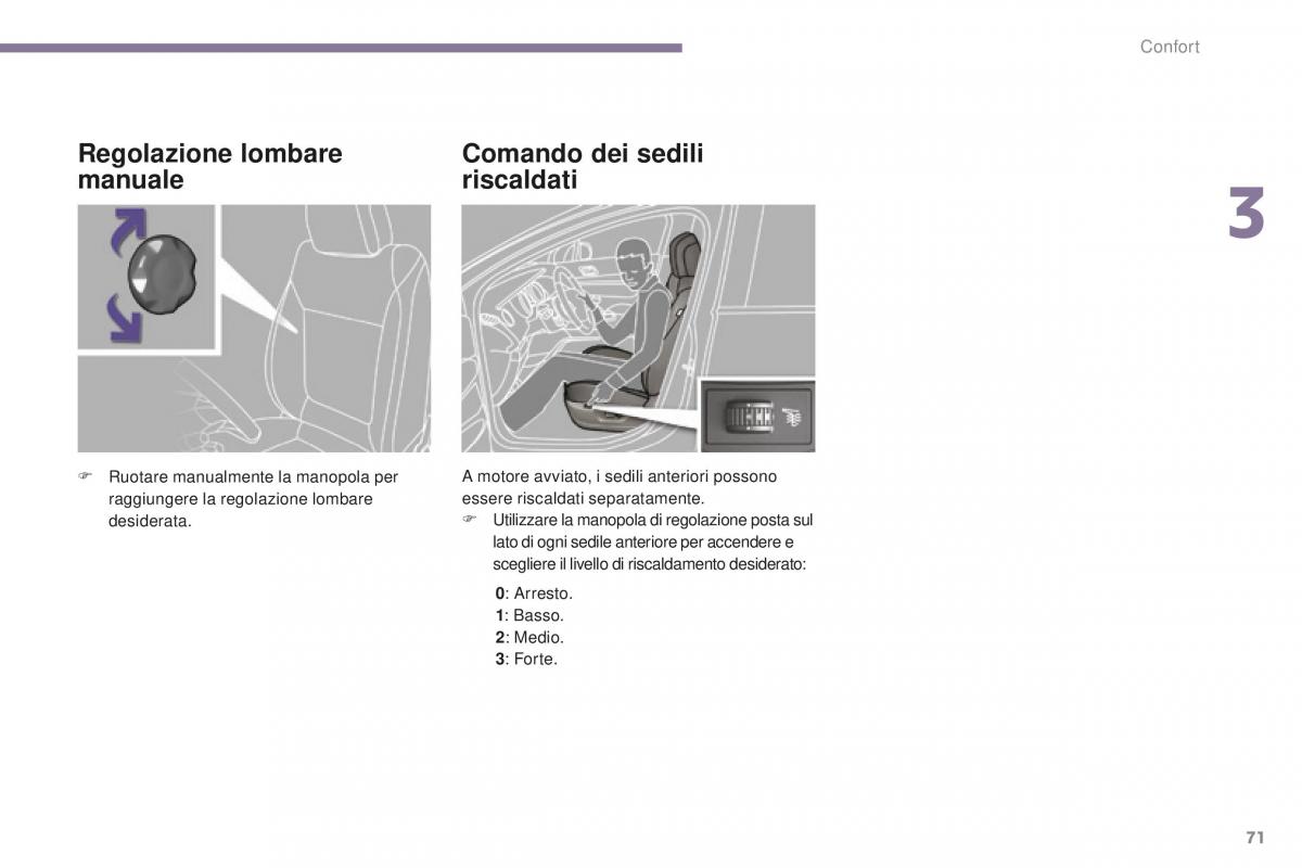 Peugeot 5008 II 2 manuale del proprietario / page 73