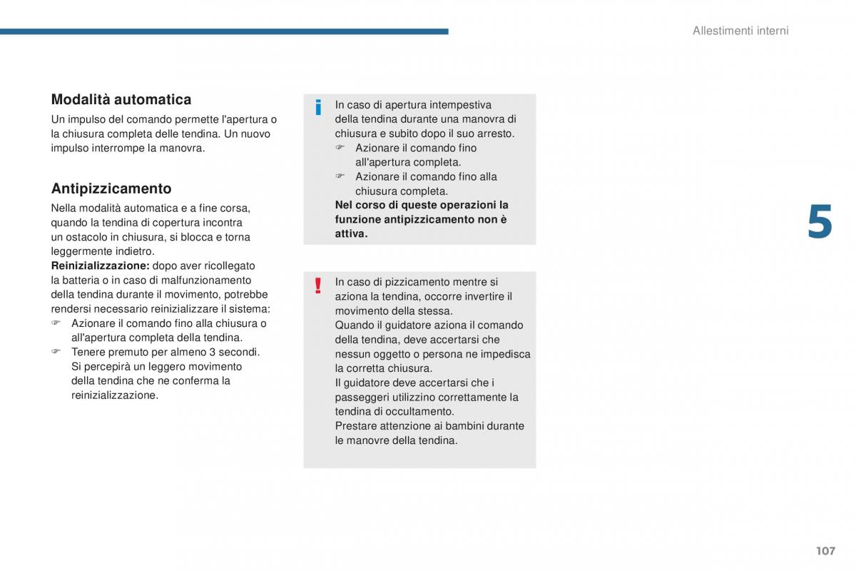 Peugeot 5008 II 2 manuale del proprietario / page 109