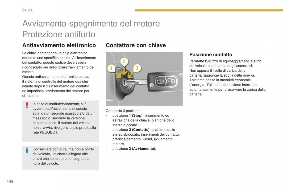 Peugeot 5008 II 2 manuale del proprietario / page 138