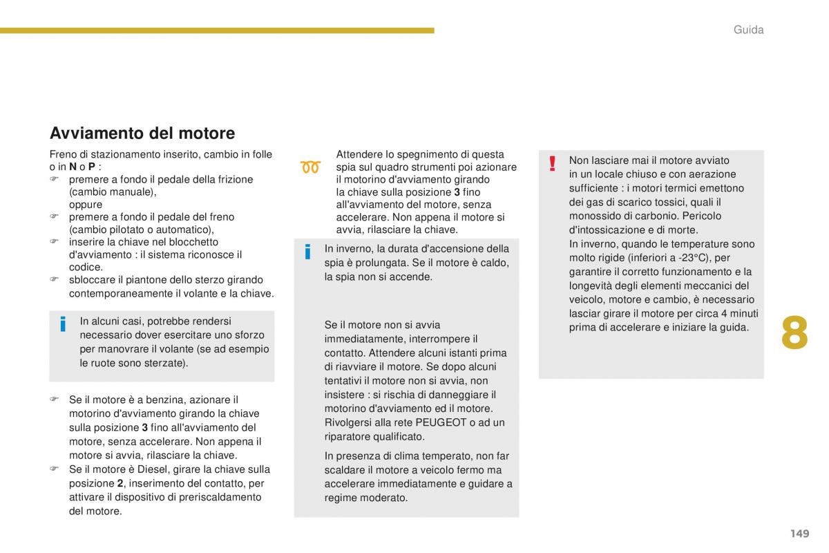 Peugeot 5008 II 2 manuale del proprietario / page 139