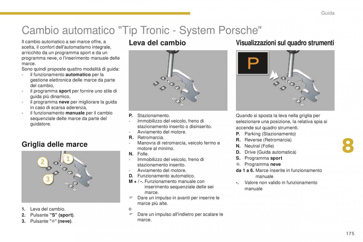 Peugeot 5008 II 2 manuale del proprietario / page 165