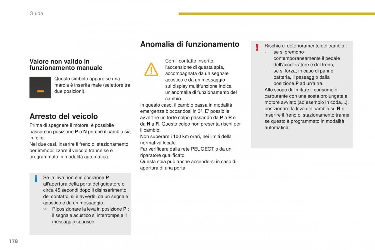 Peugeot 5008 II 2 manuale del proprietario / page 168