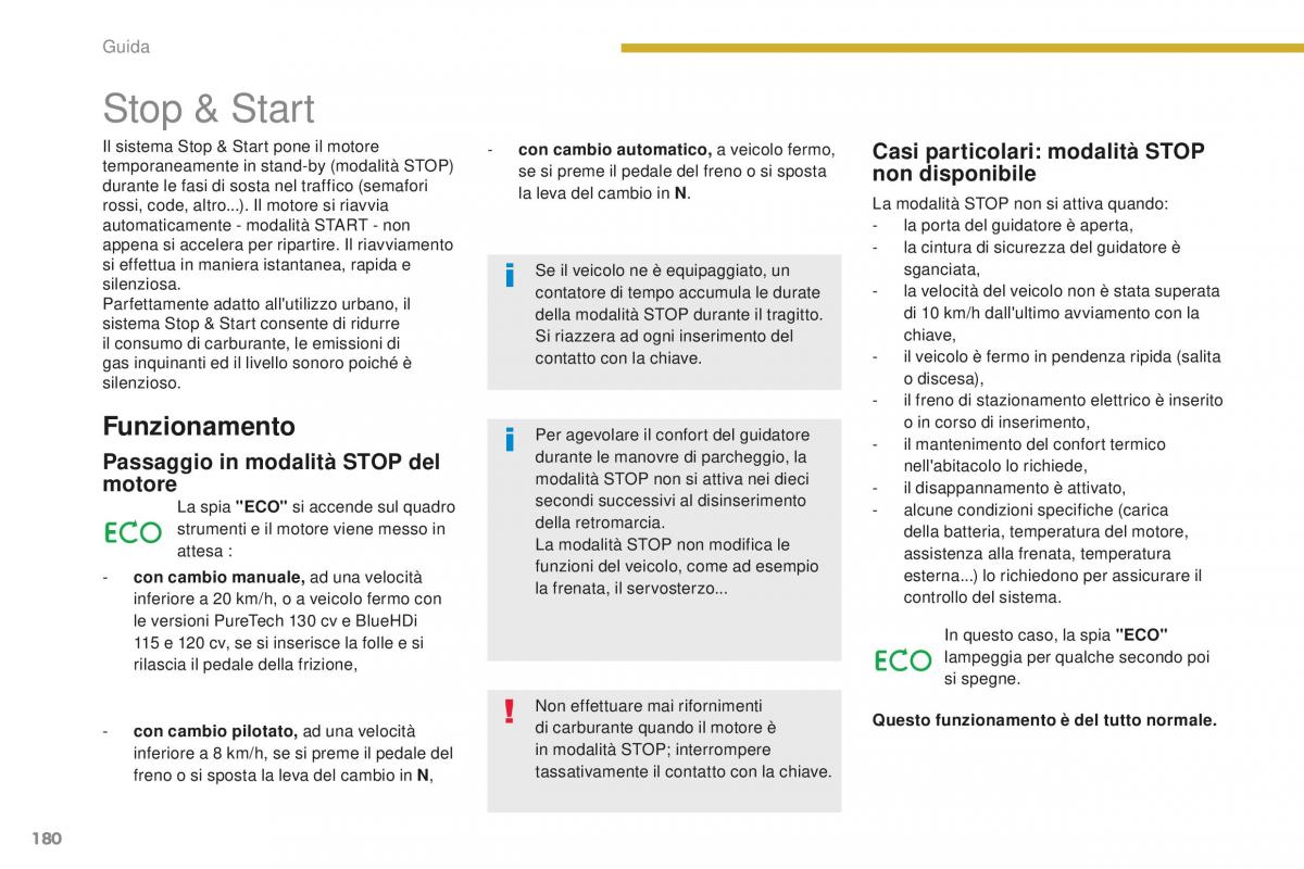 Peugeot 5008 II 2 manuale del proprietario / page 170