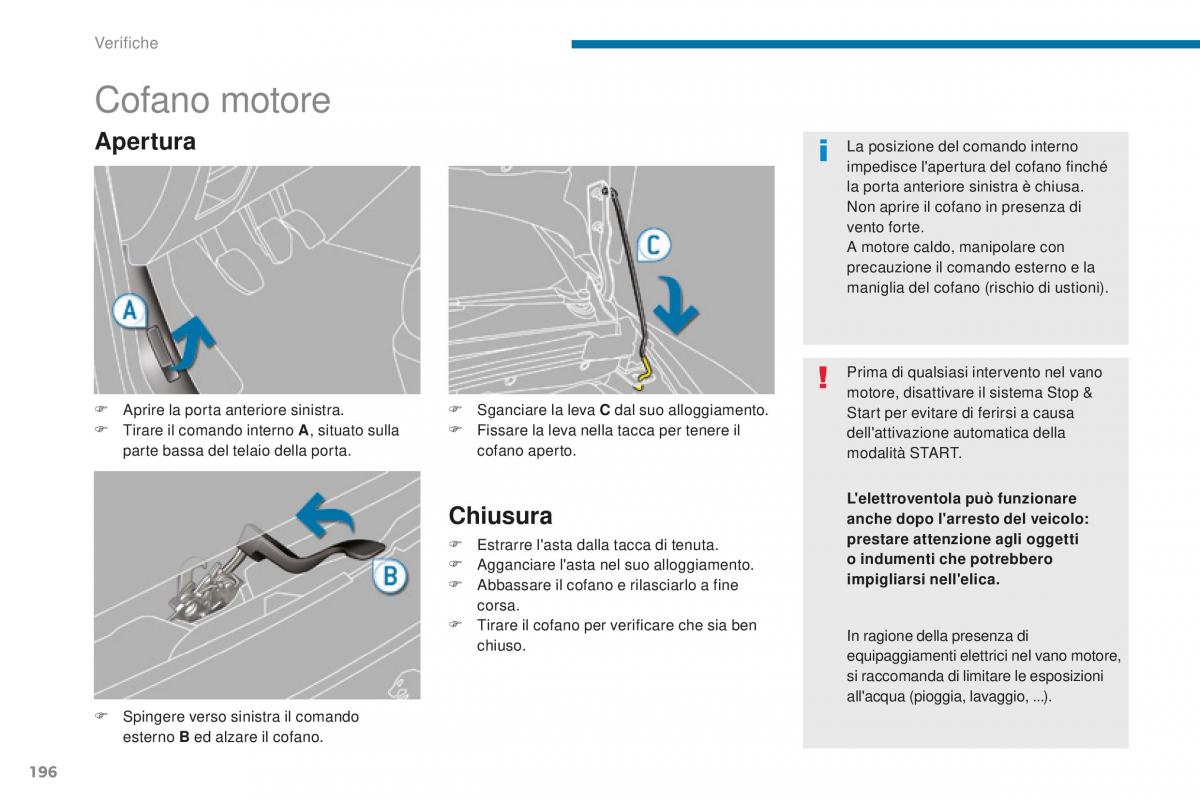 Peugeot 5008 II 2 manuale del proprietario / page 198