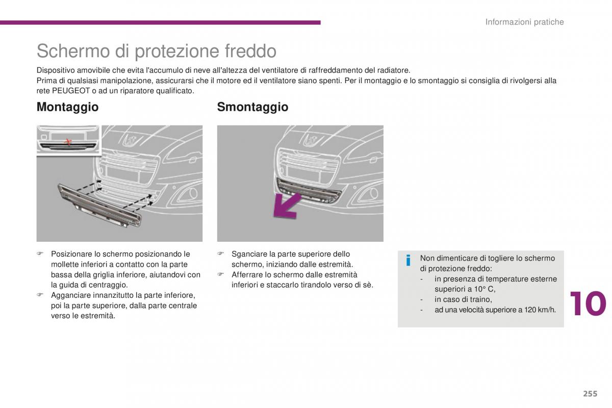 Peugeot 5008 II 2 manuale del proprietario / page 257