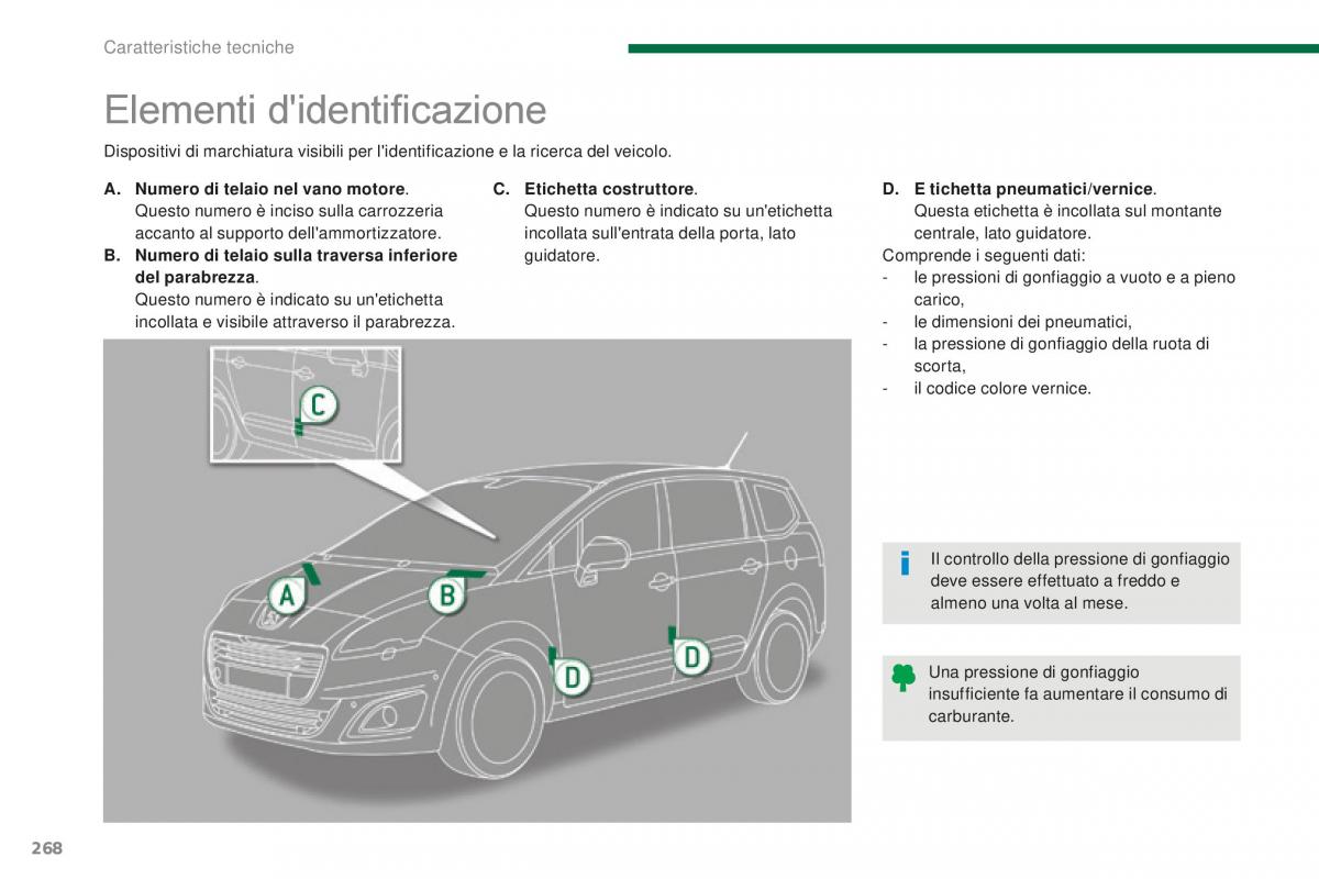 Peugeot 5008 II 2 manuale del proprietario / page 270