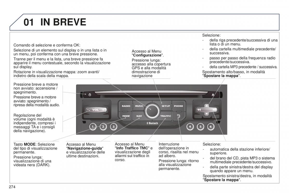 Peugeot 5008 II 2 manuale del proprietario / page 276