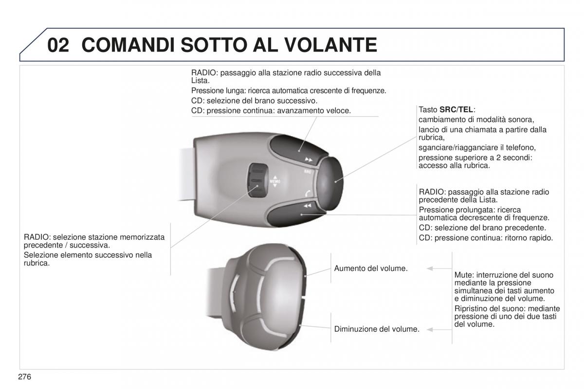 Peugeot 5008 II 2 manuale del proprietario / page 278