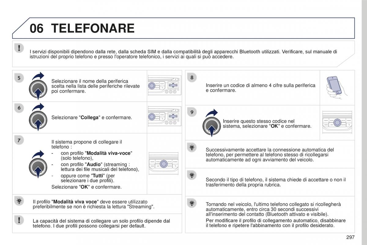 Peugeot 5008 II 2 manuale del proprietario / page 299