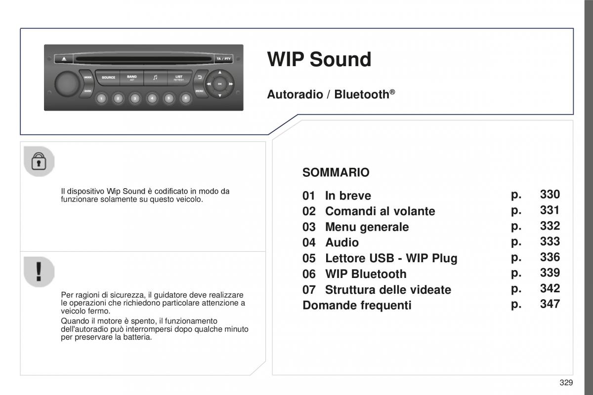 Peugeot 5008 II 2 manuale del proprietario / page 331