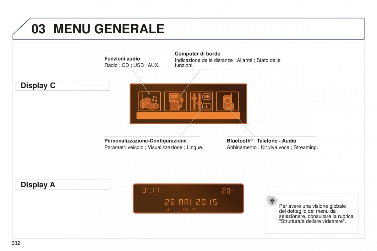 Peugeot 5008 II 2 manuale del proprietario / page 334