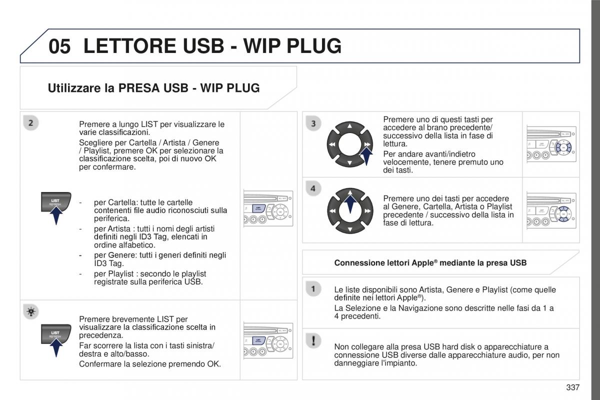 Peugeot 5008 II 2 manuale del proprietario / page 339