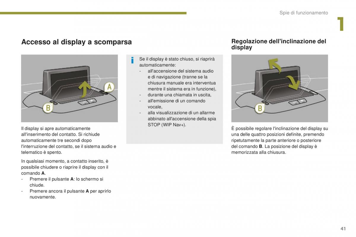 Peugeot 5008 II 2 manuale del proprietario / page 43