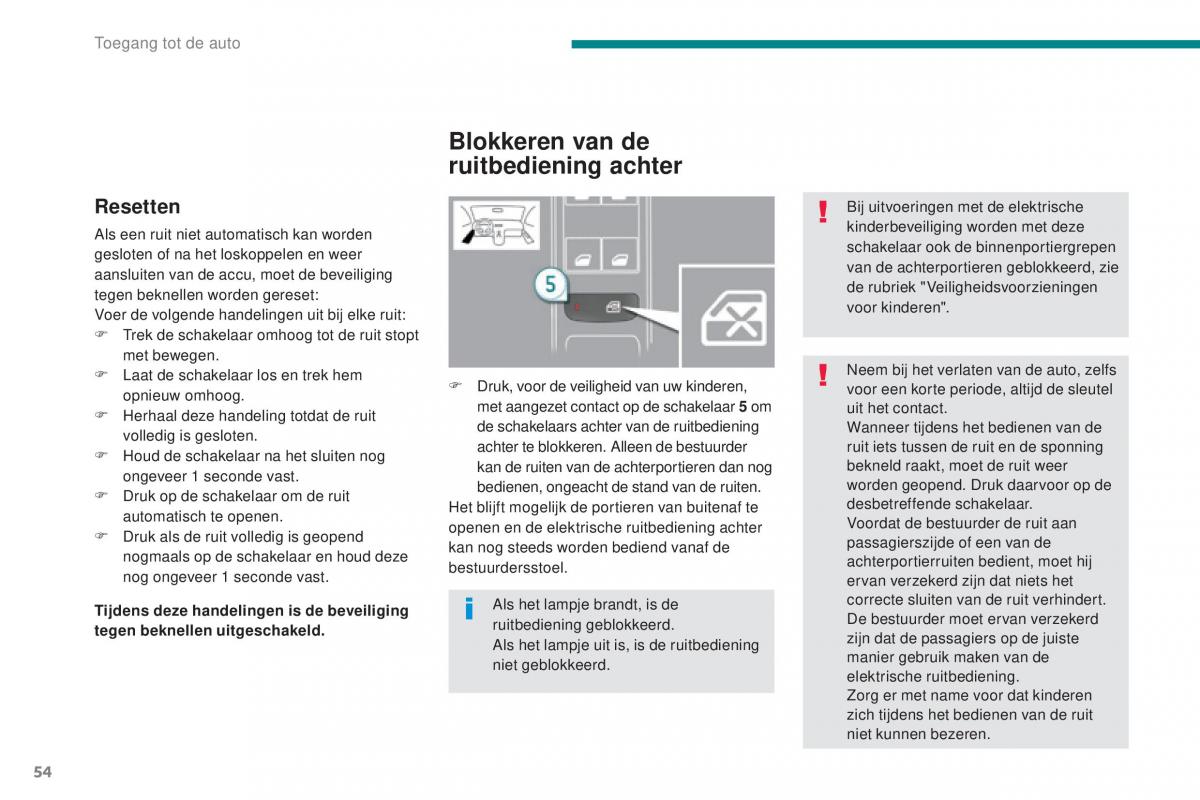 manual  Peugeot 5008 II 2 handleiding / page 56