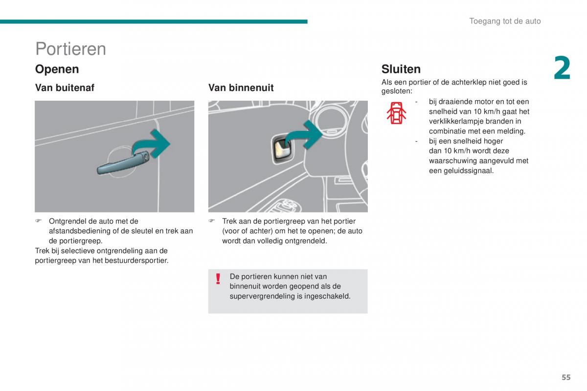 manual  Peugeot 5008 II 2 handleiding / page 57