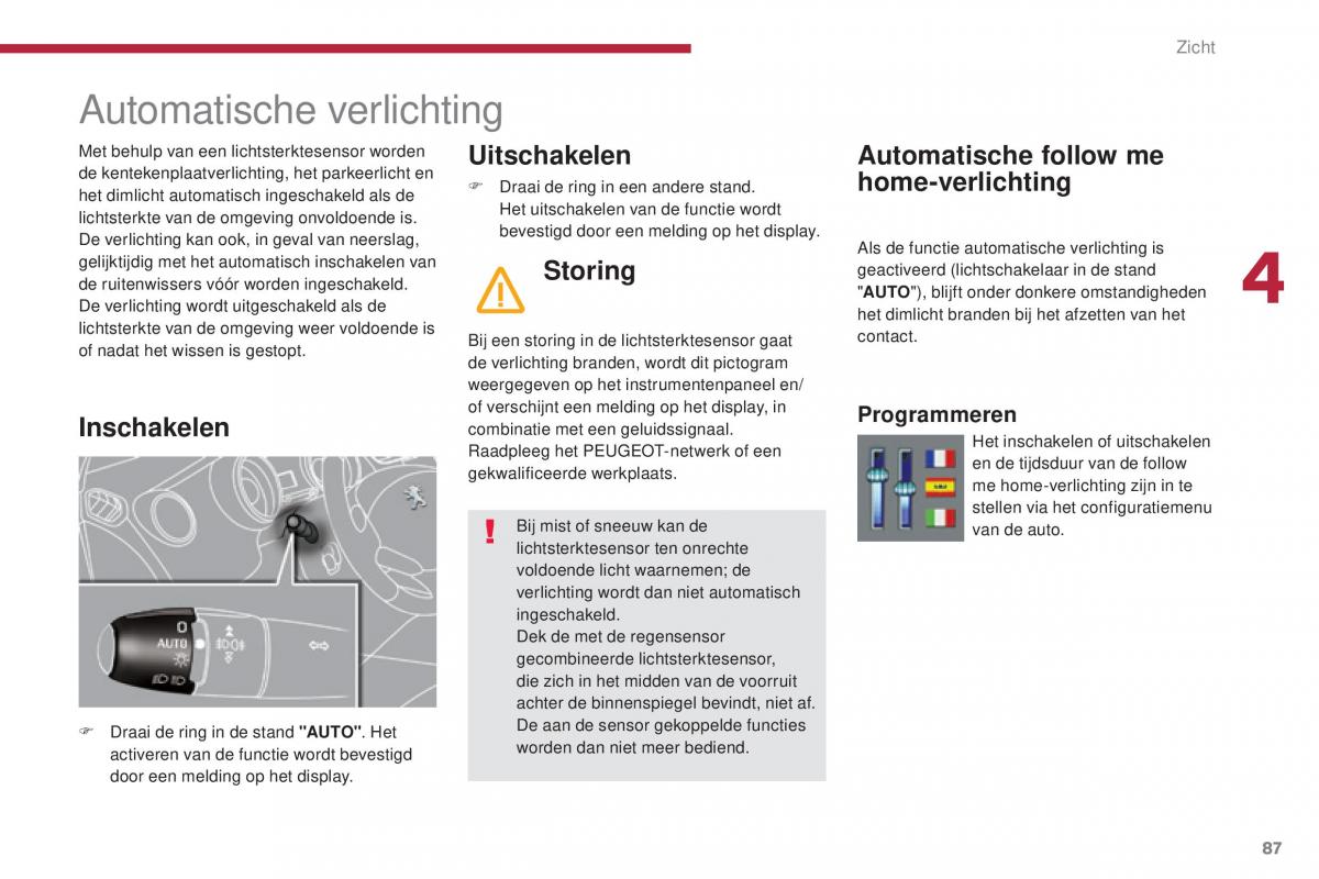 Peugeot 5008 II 2 handleiding / page 89