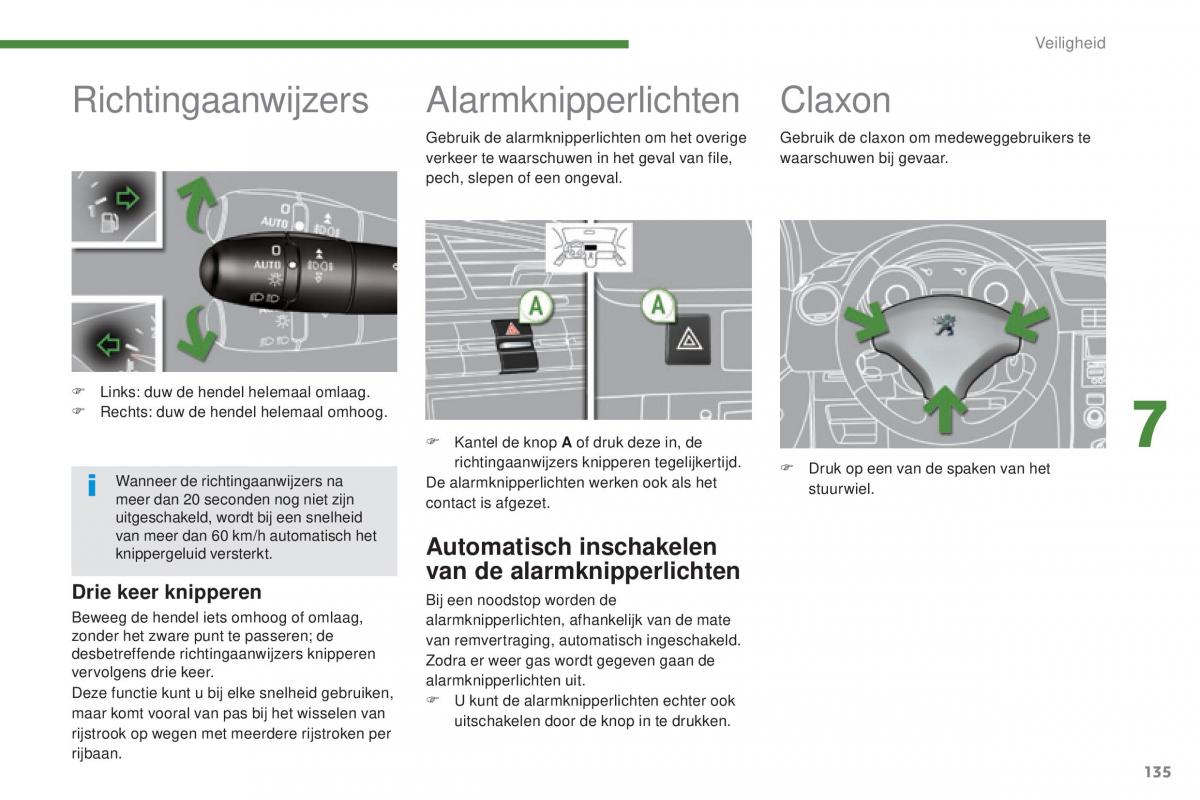 manual  Peugeot 5008 II 2 handleiding / page 137
