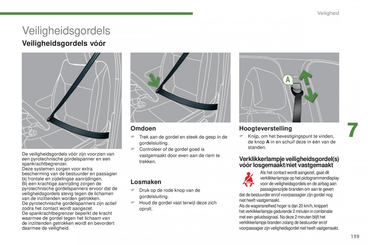 manual  Peugeot 5008 II 2 handleiding / page 141