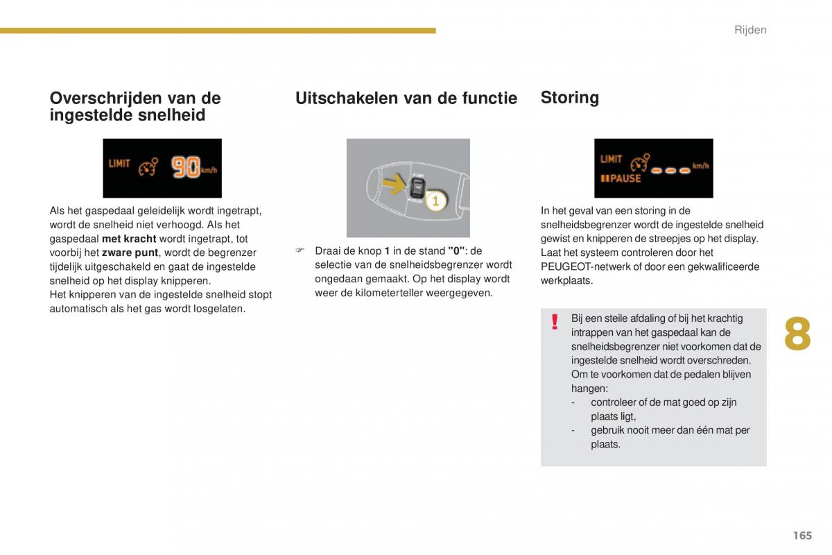 manual  Peugeot 5008 II 2 handleiding / page 167