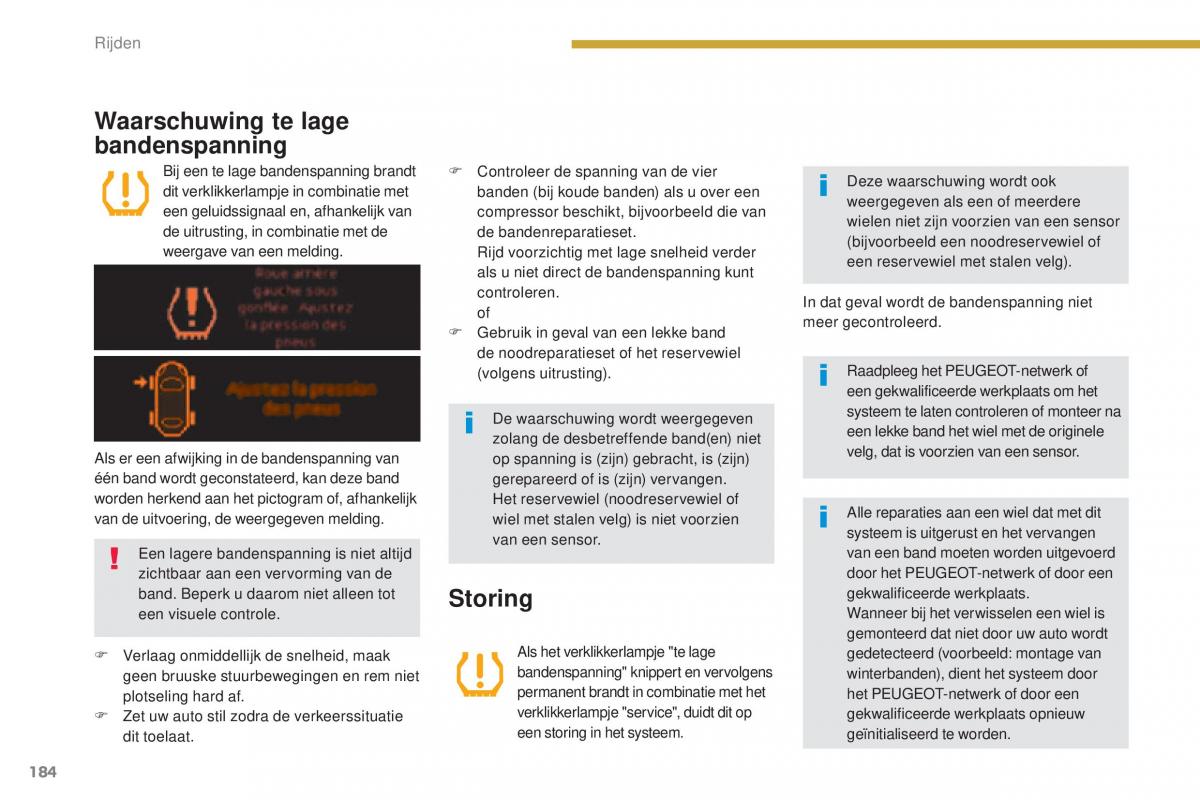 manual  Peugeot 5008 II 2 handleiding / page 186