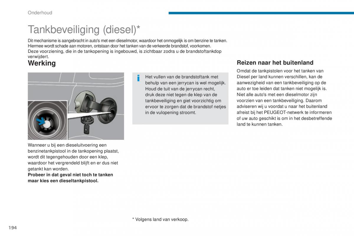 manual  Peugeot 5008 II 2 handleiding / page 196